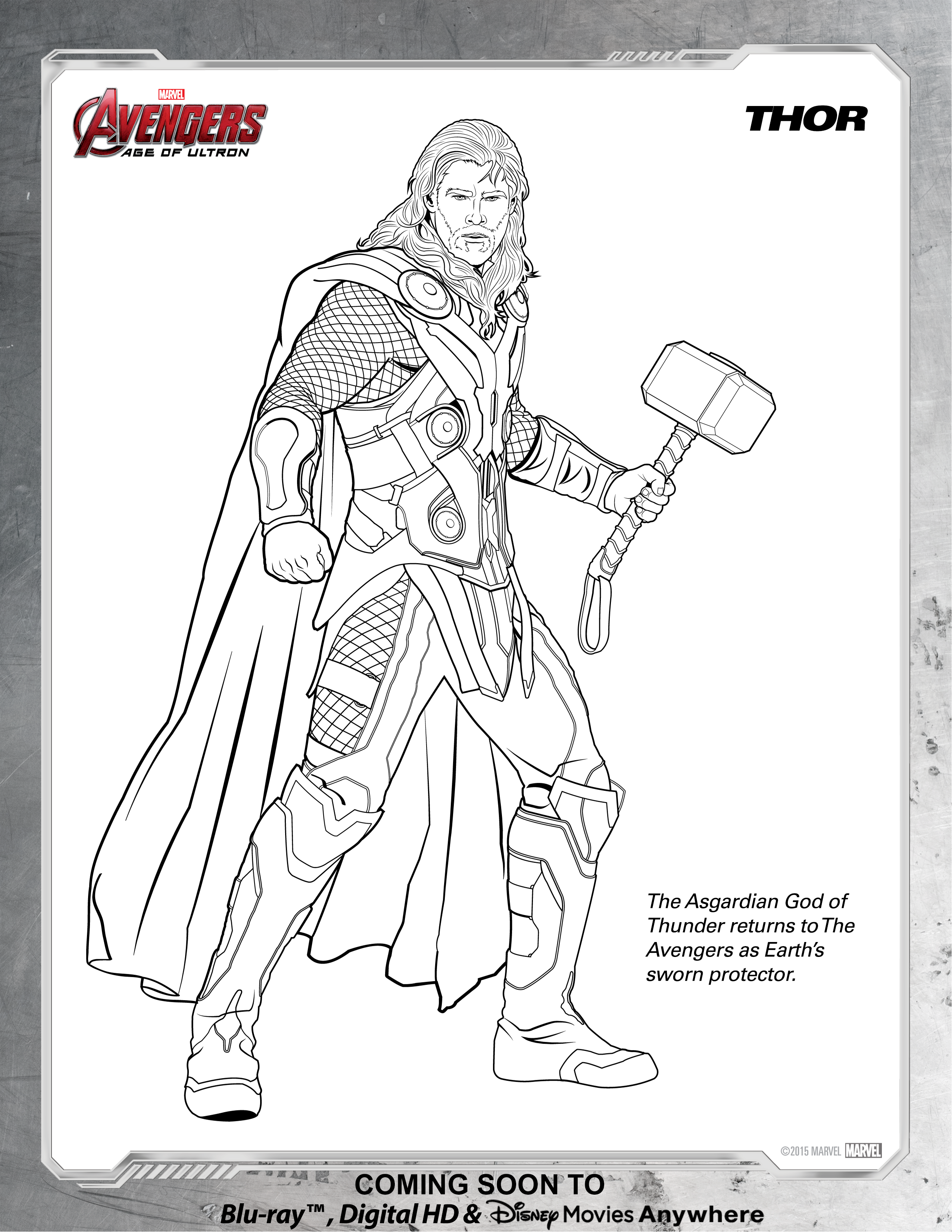Avengers Endgame Coloring Pages Printable Coloringpages2019