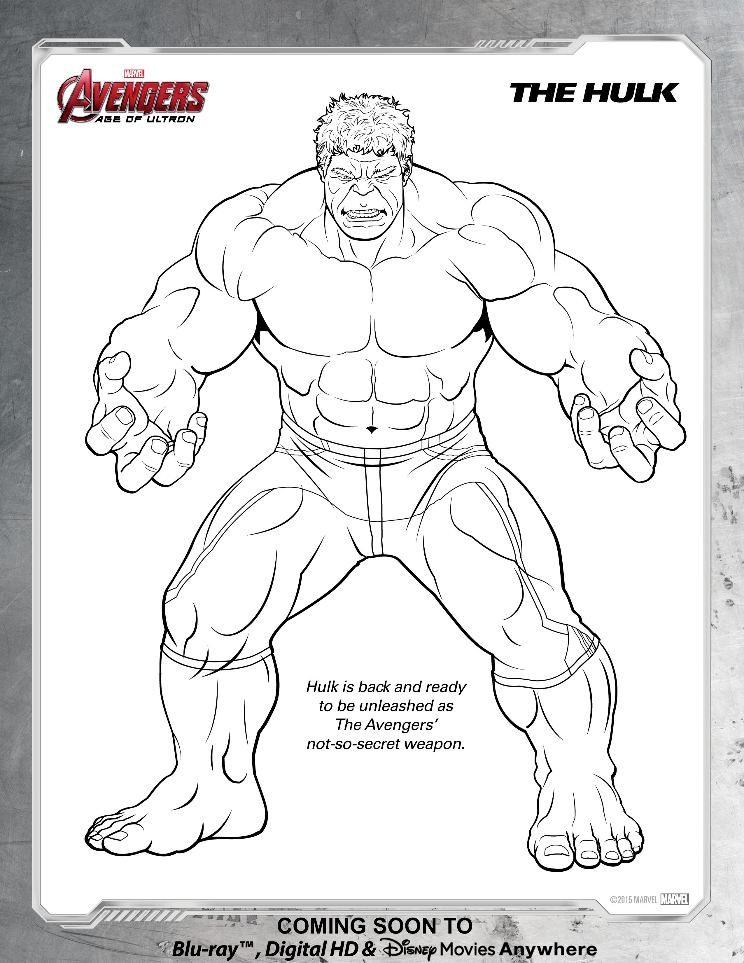 Avengers Coloring Pages Printable